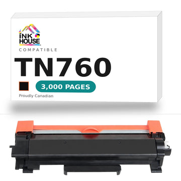 Generic Brother TN760 New Black Toner Cartridge  High Capacity of TN730