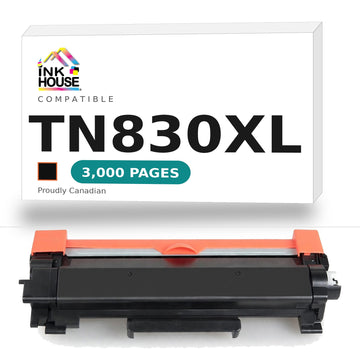 Generic Brother TN830XL New Black Toner Cartridge  High Capacity of TN830
