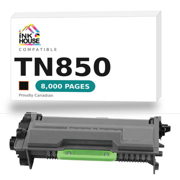 Brother TN850 BK New Compatible Black Toner Cartridge  High Capacity (High Yield Version of TN820)