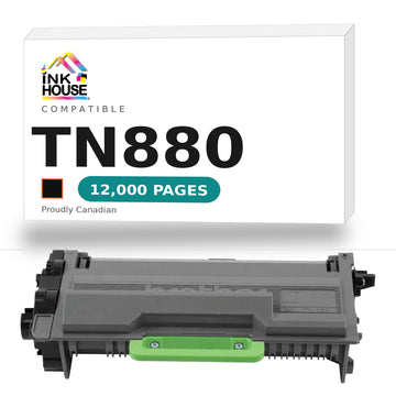 Compatible for Brother TN880 Black Laser Toner Cartridge