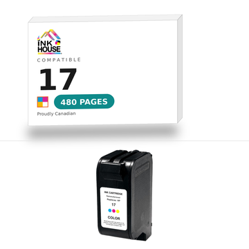 17 Tri-Color compatible ink cartridge, 480 pages