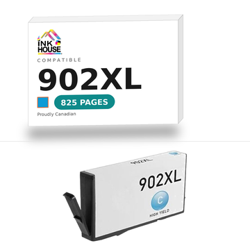 902XL Cyan compatible ink cartridge, 825 pages
