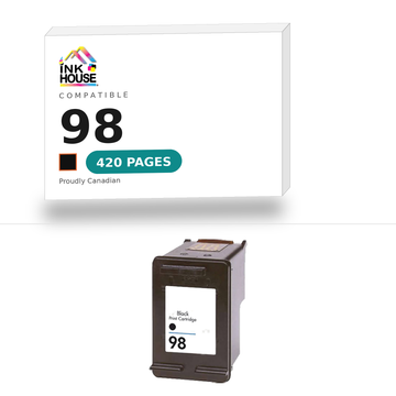 98 Black compatible ink cartridge, 420 pages