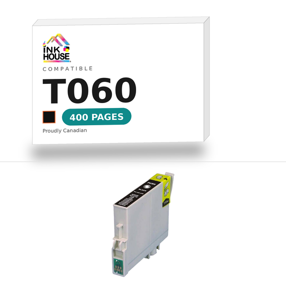 T060 Black compatible ink cartridge, 400 pages