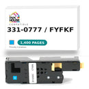 Dell 3310777 Remanufactured High Yield Cyan Toner Cartridge-1