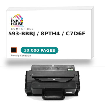 Dell 593BBBJ Remanufactured Black Toner Cartridge