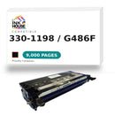 Dell 3301197(G482F)Remanufactured Black Toner Cartridge,Dell 3301198(G486F)-1