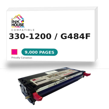 Dell 3301195(G480F)Remanufactured Magenta Toner Cartridge,Dell 3301200(G484F)