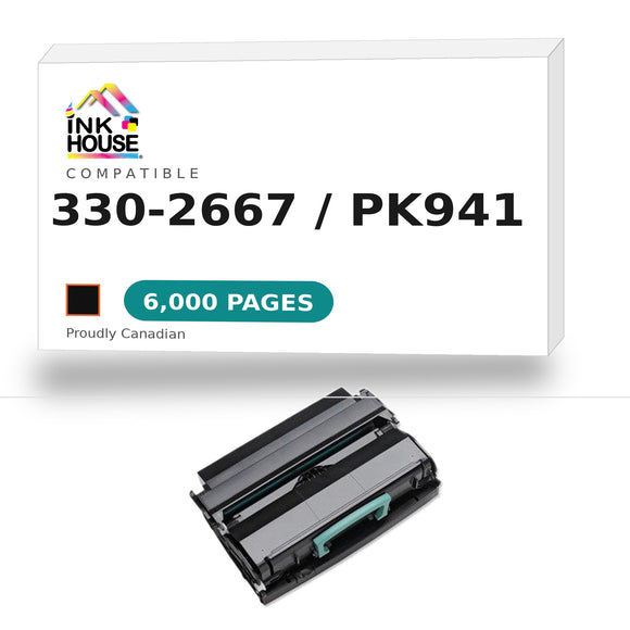 Compatible Dell 2330 Toner Cartridge, High Yield
