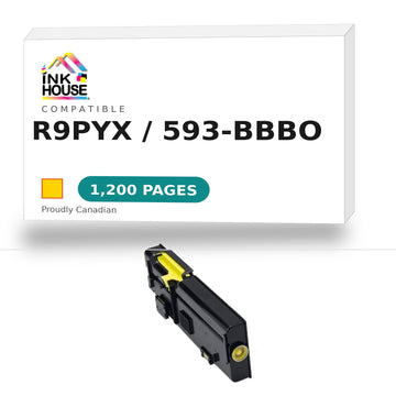 Dell Toner Cartridge, Laser, Yellow, (R9PYX)