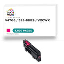 Dell Toner Cartridge, Laser, High Yield, Magenta, (V4TG6)-1