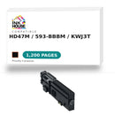 Compatible Dell Toner Cartridge, Laser, Standard Yield, Black, (HD47M)-1