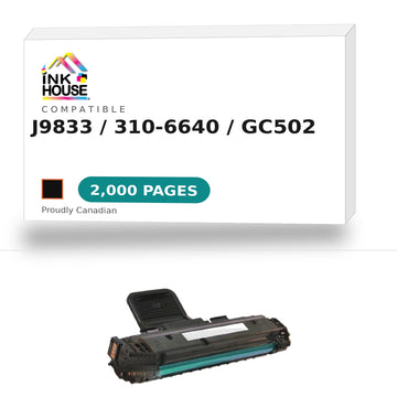 Dell J9833 Toner Cartridge, Black