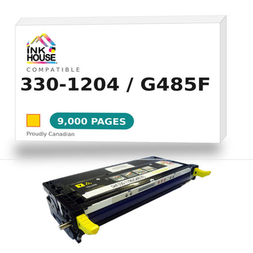 Dell 3301196(G481F) Yellow Toner Cartridge,Dell 3301204(G485F)
