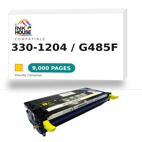 Dell 3301196(G481F) Yellow Toner Cartridge,Dell 3301204(G485F)