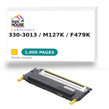 Compatible Dell 1230, Yellow Toner Cartridge (3303013 M127K)