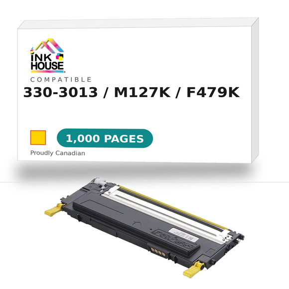 Compatible Dell 1230, Yellow Toner Cartridge (3303013 M127K)