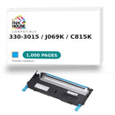 Compatible Cyan Toner Cartridge, Dell 1230 (3303015 J069K)-1