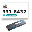 Dell 331-8432 Compatible Cyan Toner Cartridge Extra High Yield FOR DELL 3760-1