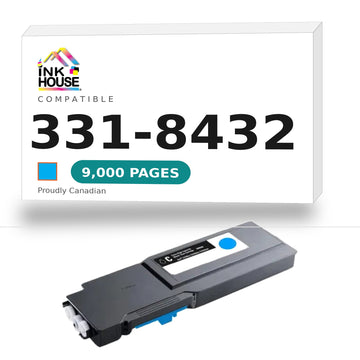 Dell 331-8432 Compatible Cyan Toner Cartridge Extra High Yield FOR DELL 3760