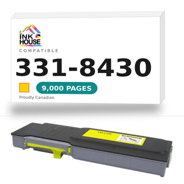 Dell 331-8430 Compatible Yellow Toner Cartridge Extra High Yield FOR DELL 3760