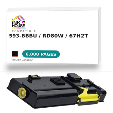 Dell 593-BBBU Compatible Black Toner Cartridge Extra High Yield (C2660 / C2665)