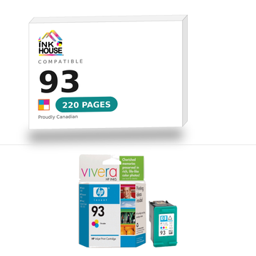 93 Tri-Color compatible ink cartridge, 220 pages