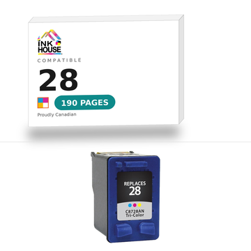 28 Tri-Color compatible ink cartridge, 190 pages