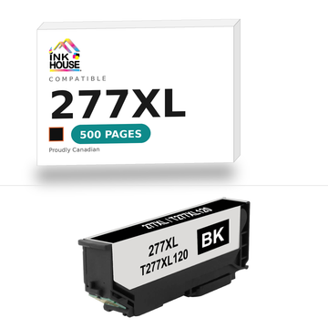 277XL Black compatible ink cartridge, 500 pages