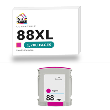 88XL Magenta compatible ink cartridge, 1,700 pages