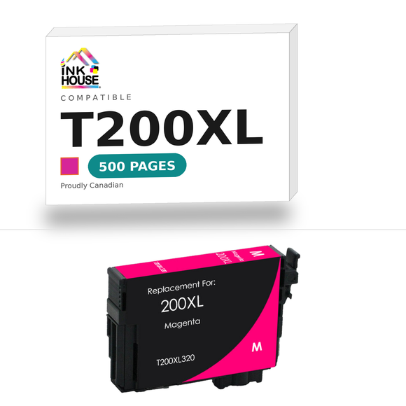 T200XL Magenta compatible ink cartridge, 500 pages