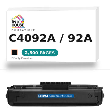 HP C4092A New Compatible Black Toner Cartridge  (92A)