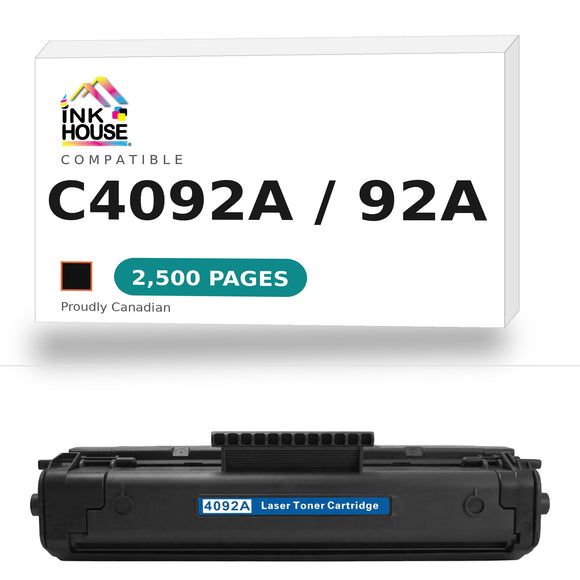 HP C4092A New Compatible Black Toner Cartridge  (92A)