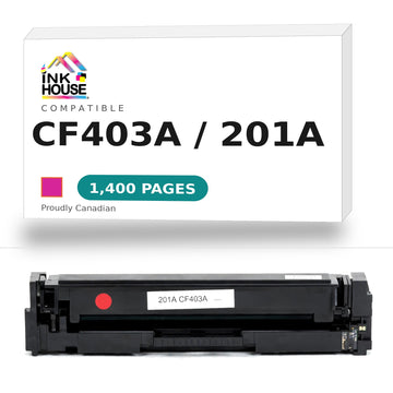 HP CF403A New Compatible Magenta Toner Cartridge  (201A)