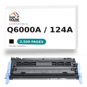 HP Q6000A New Compatible Black Toner Cartridge (124A)
