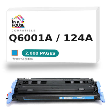 HP Q6001A New Compatible Cyan Toner Cartridge (124A)