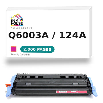 HP Q6003A New Compatible Magenta Toner Cartridge (124A)