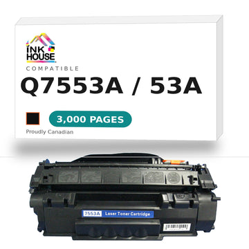 HP Q7553A New Compatible Black Toner Cartridge  (53A)