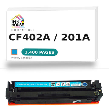 HP CF402A New Compatible Cyan Toner Cartridge  (201A)