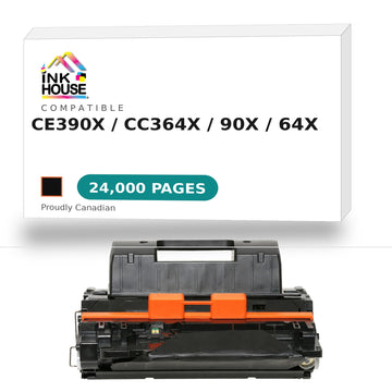 Compatible HP CE390X (HP 90X)/CC364X (HP 64X) Black Toner Cartridge
