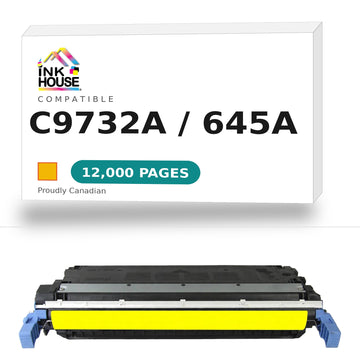 HP C9732A(HP 645A) New Compatible Yellow Toner Cartridge