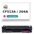Compatible HP 204A (CF513A) Magenta Toner Cartridge (Updated CHIP)-1