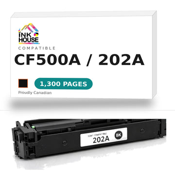Generic HP 202A CF500A Black Toner Cartridge