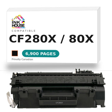Compatible HP 80X CF280X Black Toner Cartridge High Yield