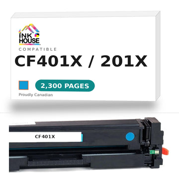 HP CF401X New Compatible Cyan Toner Cartridge  (201X)