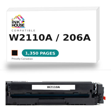HP 206A W2110A Compatible Black Toner Cartridge  NO CHIP