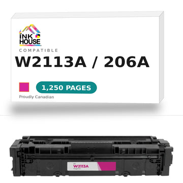 HP 206A W2113A Compatible Magenta Toner Cartridge  NO CHIP