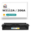 HP 206A W2112A Compatible Yellow Toner Cartridge  NO CHIP-1