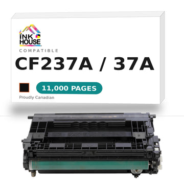HP 37A CF237A Compatible Black Toner Cartridge for use in LaserJet Enterprise Flow MFP M607 M608 M609 M631 M632 M633