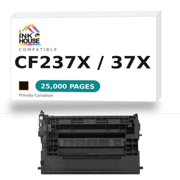 HP 37X CF237X Compatible Black High Yield Toner Cartridge for use in LaserJet Enterprise Flow MFP M608 M609 M631 M632 M633